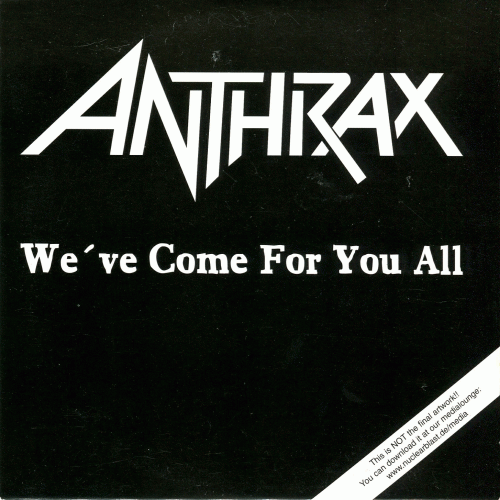 Anthrax : We've Come for You All (EP)